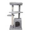Gulches Pet Tower Collection: Versatile Cat Trees & Climbing Towers with Adjustable Heights, Hammocks, and Scratching Posts - 3 of 4