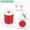 Unique Bargains Waxed Polyester Durable Flexible Beading Cord 1 Roll - 2 of 4