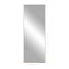 Aluminum Slim-Frame Gold Full-Body Straight Rectangle Mirror with Stand - 2 of 4