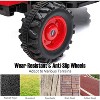 Kids Ride on Tractor with Trailer, 12V Battery Powered Electric Tractor with Remote Control - 4 of 4