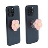 Unique Bargains Flower Adhesive Phone Grip Pink 1 Pc - 3 of 4