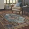 Oriental Weavers Andorra 7139A Blue/ Multi Indoor Area Rug - 3'3" x 5'2" - 2 of 4