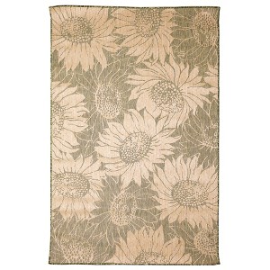 Liora Manne Carmel  Indoor/Outdoor Rug  Green.. - 1 of 4