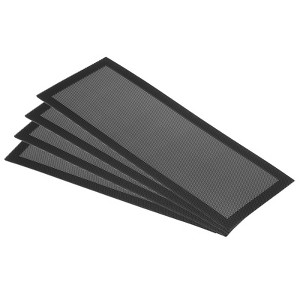 Unique Bargains Mesh Debris Blocking Hair Dust Debris Floor Wall Magnetic Vent Covers 4 Pcs - 1 of 4