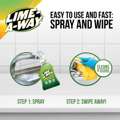 Lime-A-Way Spring Fresh Lime Calcium Rust Cleaner, 22 oz