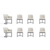 Set of 8 Serena Modern Leatherette Upholstered Dining Chair Set - Manhattan Comfort - 2 of 4
