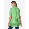 Woman Within Plus Size Lightweight Open Front Cardigan - 3 of 4
