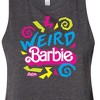 Women's - Barbie - Weird Barbie Graphic Racerback Tank - 2 of 3