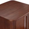 Teamson Home Potomac Modern Boho Solid Wood 2-Drawer Nightstand with Push-to-Open Storage & Rounded Corner - 4 of 4