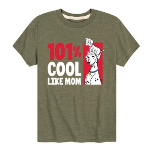 Boys' - 101 Dalmatians - 101 Percent Cool Like Mom Short Sleeve Graphic T-Shirt - 1 of 4