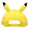 Pokemon Pikachu Big Face Yellow Snapback Hat - image 4 of 4