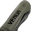 Venum Elite Lightweight Hook and Loop Shin Guards - Khaki/Black - 2 of 2