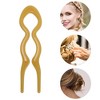 Unique Bargains U-shaped Hair Pin 4.72"x0.98" 1 Pc - 3 of 4