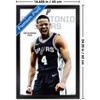 Trends International NBA San Antonio Spurs - De'Aaron Fox Feature Series 25 Framed Wall Poster Prints - 3 of 4