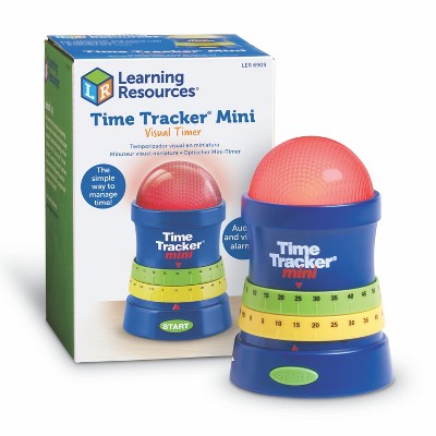 Learning Resources Time Tracker Mini Visual Timer, Auditory and Visual Cue