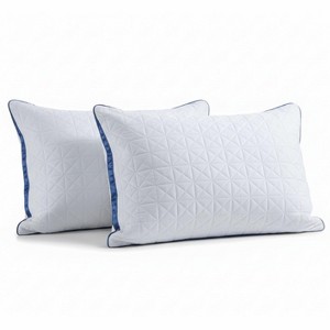 LISM 2 Pack Breathable Down Alternative Bed Pillows for Sleeping - 1 of 4