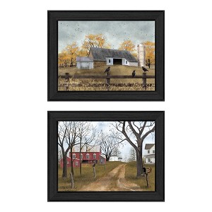 Country Roads Framed Wall Art, Modern Home Decor Framed Print for Living Room, Bedroom & Farmhouse Wall Decoration by Billy Jacobs - 1 of 4