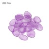 Unique Bargains Silk Decoration Artificial Hydrangea Flower Petals 200 Pcs Purple - 3 of 4
