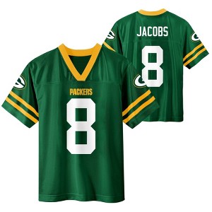 NFL Green Bay Packers Boys' Short Sleeve Jacobs Jersey - 1 of 3