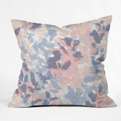 Pink and clearance blue throw pillows