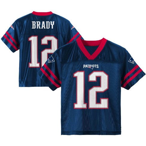 Nfl New England Patriots Boys Tom Brady Jersey Xs Target