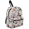 Harry Potter Hogwarts Chibi Characters & Icons All Over Print White Mini Backpack - image 3 of 4