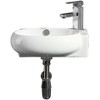 Fine Fixtures Wall Hung Sink Vitreous China - White - 3 of 4
