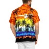 LA LEELA Men's Hawaiian Shirts Short Sleeve Button Down Shirt Mens Casual Shirts Vacation Tropical Beach Summer Party Shirts Funny - 3 of 4