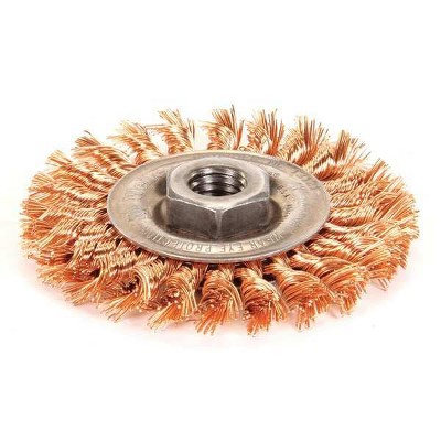Weiler  Twist Wire Wheel Brush,Threaded Arbor 93808