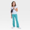 Girls' Ribbed Flare Leggings - Cat & Jack™ - 3 of 3