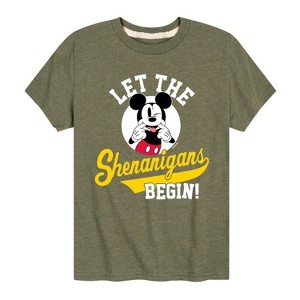 Boys' - Disney - Let The Shenanigans Begin Short Sleeve Graphic T-Shirt - 1 of 4