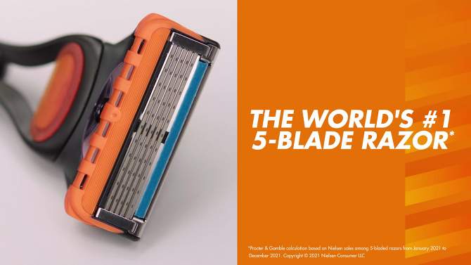 Gillette Fusion5 Men's Razor Blade Refills, 2 of 10, play video