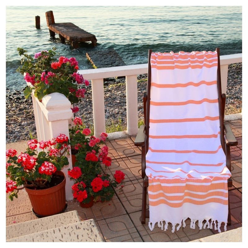 Herringbone Pestemal Beach Towels - Linum Home Textiles&#174;, 4 of 5