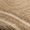 Maxax Hand Woven Jute Area Rug, Natural Jute Oval Rugs for Halloween Christmas Living Room Home Entryway Decor Rustic Farmhouse - 3 of 3