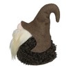 Northlight Bulbous Nose Santa Gnome Christmas Decoration - 8" - Brown - 2 of 4