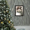 Old World Frosty The Snowman Black Framed Wall Art for Living Room,Holiday Wall Art Print for Home Decor,Wall Art by Jo Moulton - 2 of 4