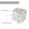 Unique Bargains Clear Makeup Organizer Countertop 1 Pc - 3 of 4