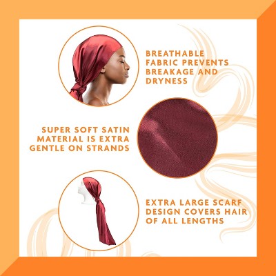 Cantu Satin Sleep Solid Scarf - 1ct - image 3