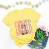 Easter Bunny Disco Ball - Women's Short Sleeve Graphic T-Shirt - 2 of 4