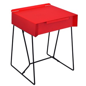 Loftis Modern Style Side Table Red - ioHOMES