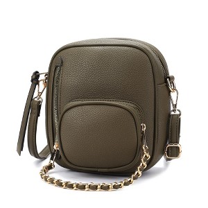 MKF Collection Winona Vegan Leather Convertible Women’s Crossbody and Shoulder Bag by Mia K - 1 of 4
