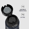 THERMOS Stainless King Vacuum-Insulated Drink Bottle, 24 Ounce, Midnight Blue - 4 of 4