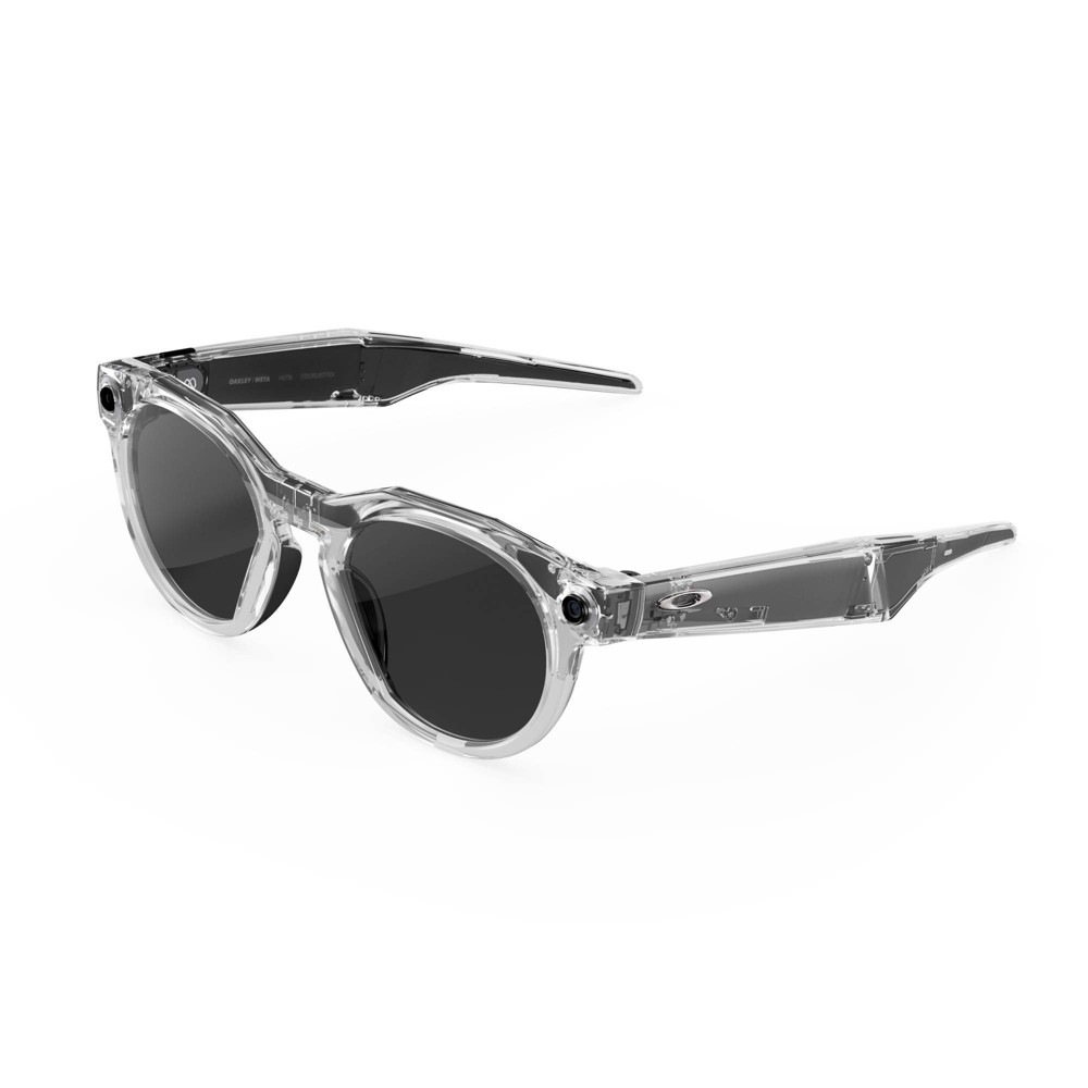 Oakley Meta Oakley | Meta HSTN Glasses with Meta AI, Audio, Photo, Video Compatibility - Clear/Clear to Gray Transitions®