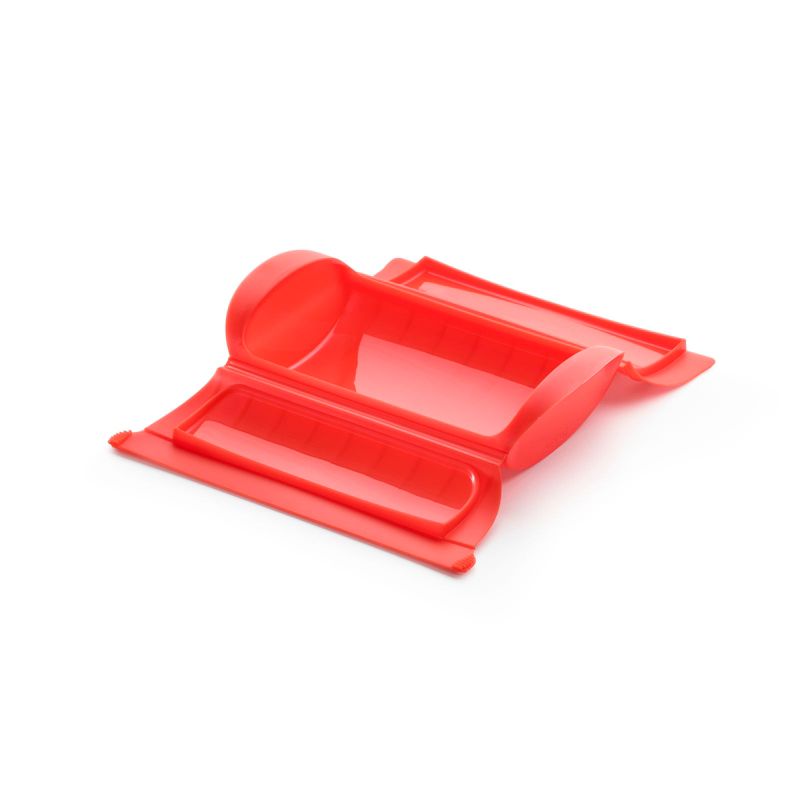 Lekue Steam Case for 1-2 People, Microwave and Oven Safe, Red, 2 of 6