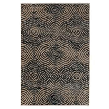 Abstract Modern Diamonds Runner or Area Rug by Blue Nile Mills