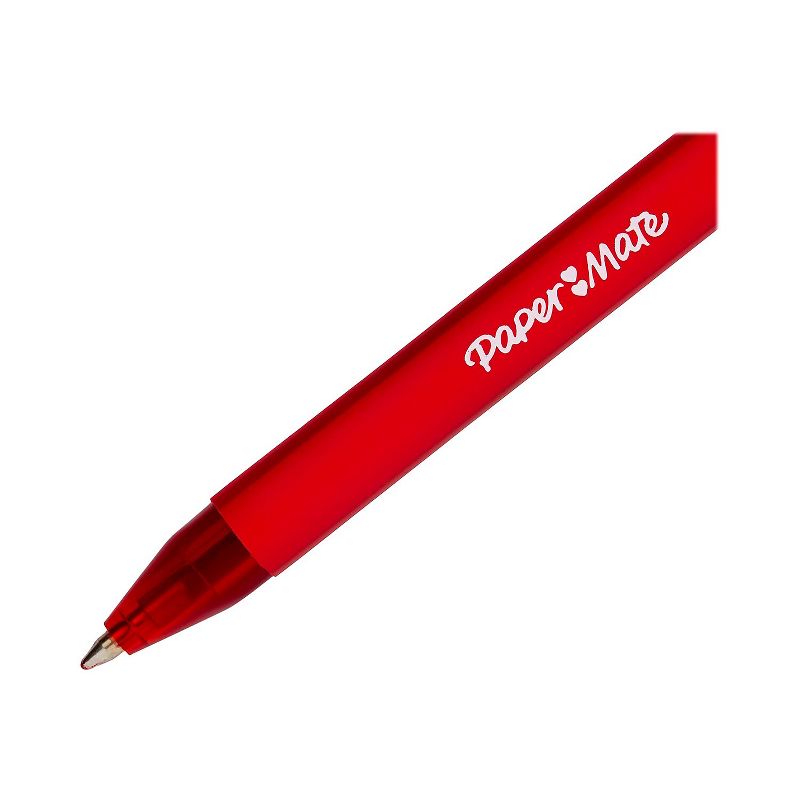 Paper Mate ComfortMate Ultra RT Ballpoint Retractable Pen Red Ink Medium Dozen 6320187, 5 of 6