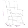 vidaXL Rocking Chair Dark Green - 4 of 4