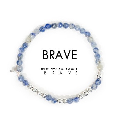 Morse Code Bracelet: BRAVE | ETHIC GOODS