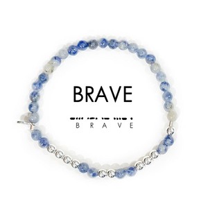 Morse Code Bracelet: BRAVE | ETHIC GOODS - 1 of 4