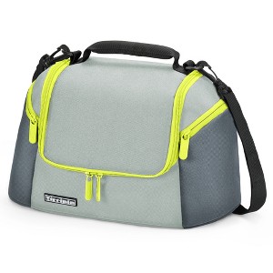 Tirrinia Insulated Lunch Bag for Women Men, Leakproof Thermal Reusable Lunch Totes with 2 Zipper Pockets, Lunch Box for Working, Picnic - 1 of 4